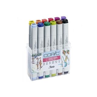 Popisovače COPIC Classic Summer Colours | sada 12 ks