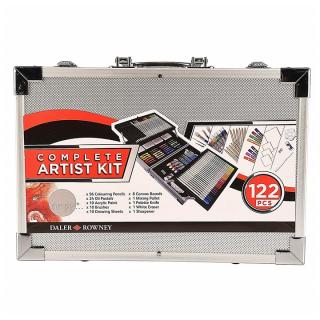 Velký umělecký set Daler-Rowney Complete Artist Kit - 122 dílný