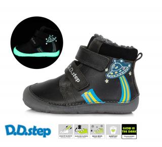 DD Step zimní šedé ufo (Dark Grey W073-355A) Velikost: 26