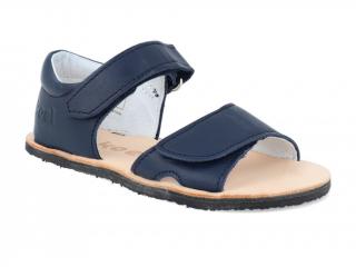 Koel4kids Amelia Blue modré - barefoot sandálky Velikost: 29