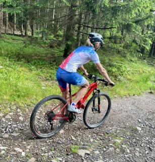 Dámský cyklo dres  - Repre trikolora Vyberte velikost: XXL