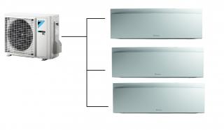 Klimatizace Daikin Emura White 1+3 Multi-split R32 včetně montáže