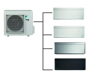 Klimatizace Daikin Stylish white 1+4 (2,5kW + 2,5kW + 2,5kW + 3,5kW) Multi-split R32 včetně montáže