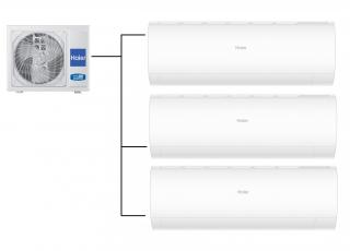 Klimatizace Haier pearl 1+3 (2,6kW + 2,6kW + 2,6kW) Multi-split R32