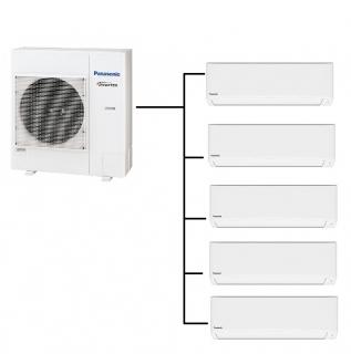 Klimatizace Panasonic TZ 1+5 (2kW + 2kW + 2kW + 2kW + 2kW) Multi-split R32