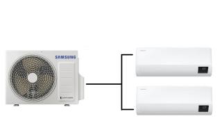 Klimatizace Samsung Cebu 1+2 (3,5kW + 3,5kW) R32 včetně montáže