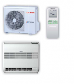 Klimatizace Toshiba Suzumi parapetní 1+1 3,5kW R32 včetně montáže