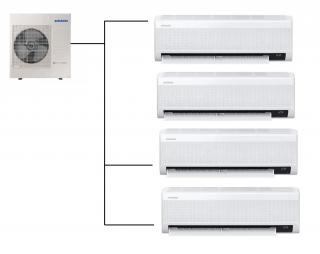 Klimatizace Wind Free Avant 1+4 (2kW + 2kW + 2kW + 2kW) R32 včetně montáže