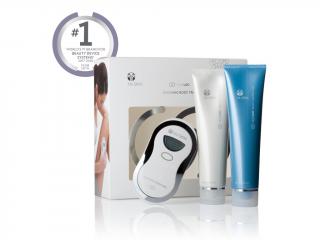 Nuskin Galvanická žehlička Ageloc Body Spa + ageLOC Body Shaping Gel 150 g+ ageLOC Dermatic Effects mléko 150 ml dárková sada