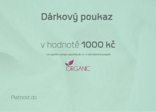 Darkový poukaz v hodnotě 1000 kč