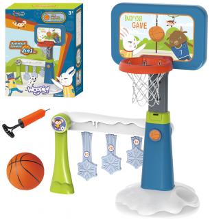 Basketbal a fotbal 2v1 s míčem a pumpičkou Woopie