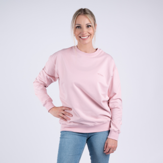 Moniel dámská mikina Basic Powder Pink Velikost: XXL