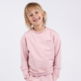 Moniel Dětská rostoucí mikina Basic Powder Pink Velikost: 104 cm