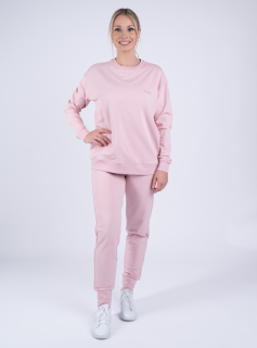 Moniel kojící tepláková souprava s krátkou mikinou vel. M Basic Powder Pink