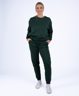 Moniel kojící tepláková souprava s krátkou mikinou vel. XL Basic Dark Green