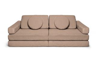 SHAPPY PLAY SOFA PURE CORDUROY Corduroy / Lollipop Více barev Barva: Chocolate