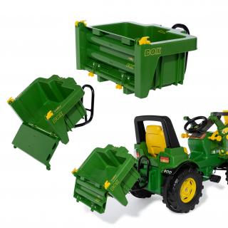 Sklopný přepravní kontejner do traktoru John Deere Rolly Toys