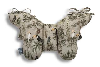 Stabilizační polštářek Sleepee Butterfly pillow Jungle Khaki