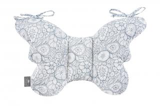 Stabilizační polštářek Sleepee Butterfly pillow šedá