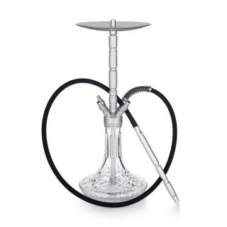 Vodní dýmka Wandy Hookah Cyber - Silver