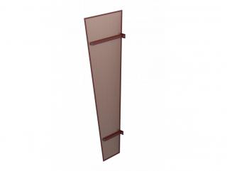 Boční stěna Rondo Barva: hnědá, Parametry: Typ: boční stěny, Varianta: Rondo boční stěna (1), Rozměr: 185 x 58,5 x 30,5 cm