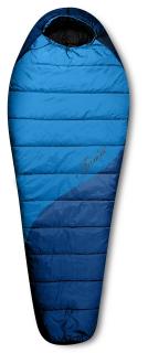 Spacák Trimm BALANCE JR Velikost: 150 cm, Barva: sea blue/ mid.blue, Orientace zipu: Pravý