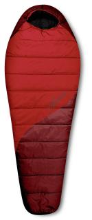 Spacák Trimm BALANCE Velikost: 185 cm, Barva: red/ dark red, Orientace zipu: Levý