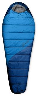 Spacák Trimm BALANCE Velikost: 185 cm, Barva: sea blue/ mid.blue, Orientace zipu: Levý