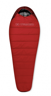 Spacák Trimm SPORTY Velikost: 185 cm, Barva: red/ dark red, Orientace zipu: Levý