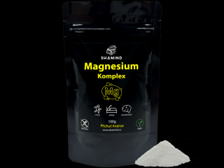 Hořčík komplex (Magnesium bisglycinát) - ananas Velikost: 100g