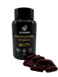 Shamind Ashwagandha Organic 100 kapslí