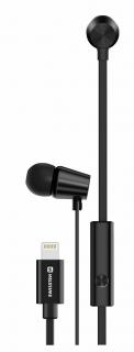 Swissten Earbuds Dynamic Lightning YS500 černá