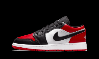 Air Jordan 1 Low Bred Toe (GS) Velikost: 37.5 -