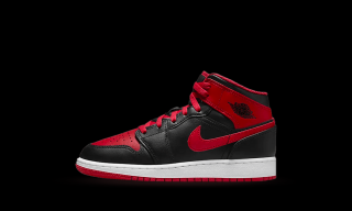 Air Jordan 1 Mid Alternate Bred (GS) Velikost: 37.5 -