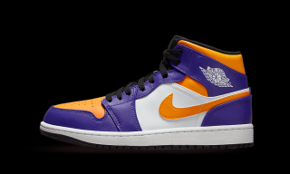 Air Jordan 1 Mid Lakers Velikost: 44.5