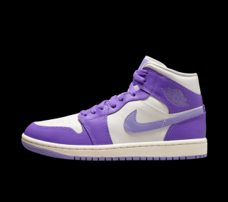 Air Jordan 1 Mid Light Purple (W) Velikost: 40.5