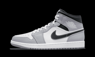 Air Jordan 1 Mid Light Smoke Grey Anthracite Velikost: 42