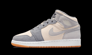 Air Jordan 1 Mid SE Coconut Milk Particle Grey (GS) Velikost: 38.5