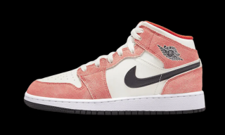 Air Jordan 1 Mid SE Orange Suede (GS) Velikost: 38.5 -