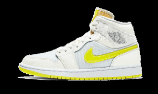 Air Jordan 1 Mid SE Voltage Yellow (W) Velikost: 44