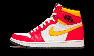 Air Jordan 1 Retro High Light Fusion Red Velikost: 41 -