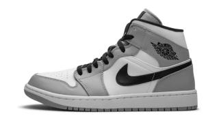 Jordan 1 Mid Light Smoke Grey Velikost: 42.5