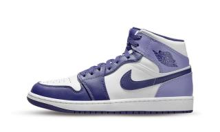 Jordan 1 Mid White Sky J Purple Velikost: 38.5