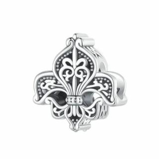 Stříbrný korálek Fleur de lis ❘ Daniek