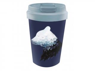 Cestovní hrnek Bioloco Easy cup Mountain bear, 350ml