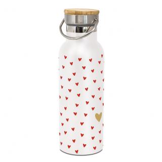 Nerezová lahev Little Hearts, 500 ml