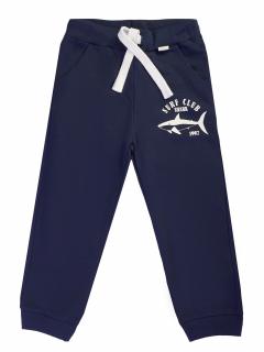 Chlapecké tepláky Surf Club - navy  Winkiki - kvalita z přírodních materiálů. Barva: Navy, Velikost: 98