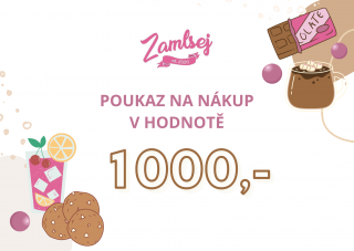 Online poukaz 1000,-