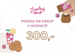 Online poukaz 300,-