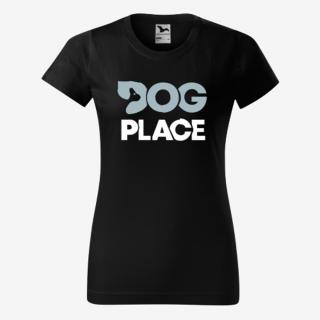 Dogplace | Tričko DOGPLACE - L / bílá / dámské / Dogplace TRICKOd